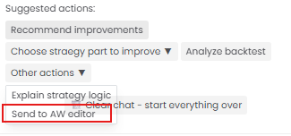Send to AW editor after improvement